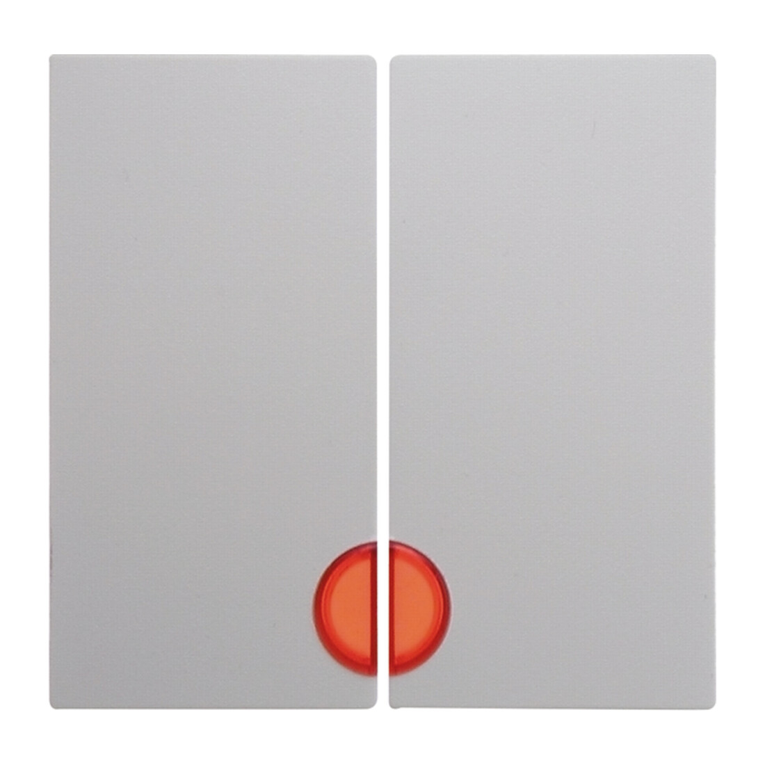 Berker Interrupteur-poussoir pws avec lentille rouge 16271909