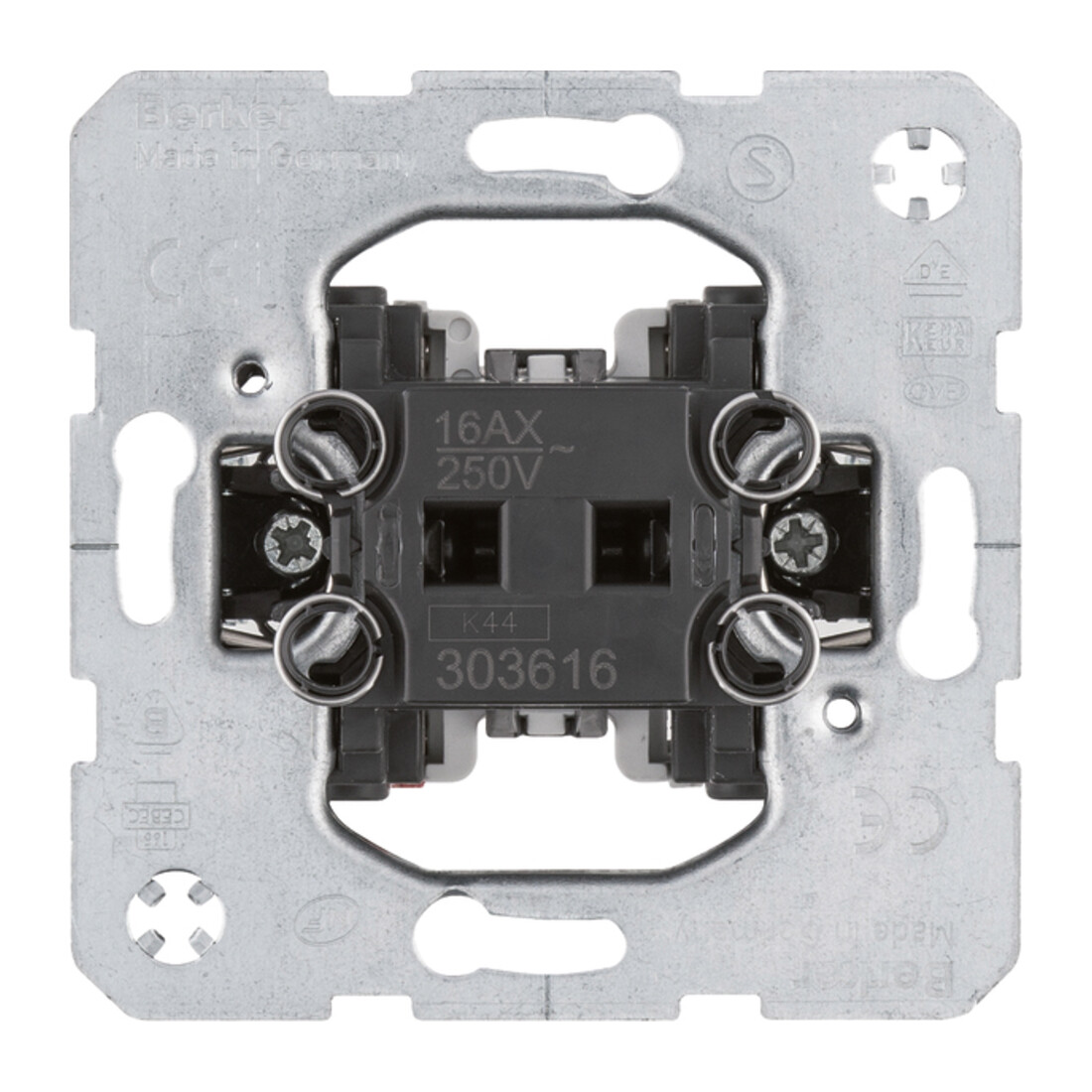 Berker Interrupteur va-et-vient 16 AX 303616
