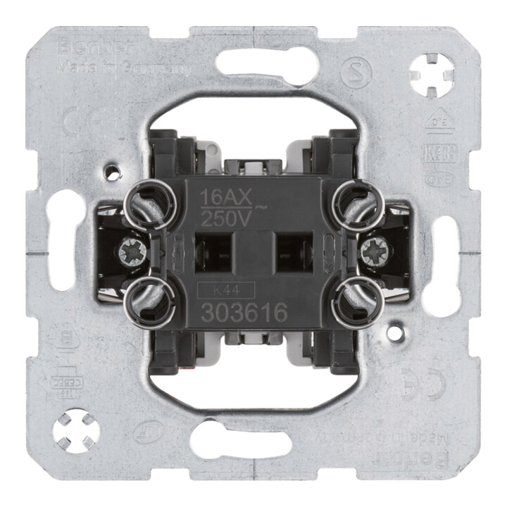 Berker Interrupteur va-et-vient 16 AX 303616