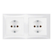 Berker Kombination 2f.pws/gl mit Rahmen 47208989-1