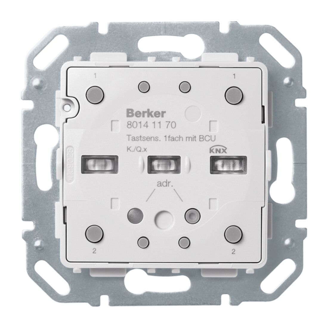 Berker Module capteur tactile 1f. avec BCU KNX 80141170