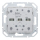 Berker Module capteur tactile 2x avec BCU KNX 80142180