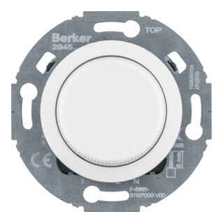 Berker Module secondaire pour Uni-Dd 1930/Gl/R.cl., blanc poudre 294510