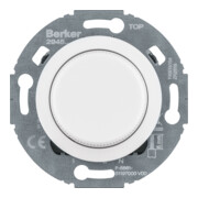 Berker Module secondaire pour Uni-Dd 1930/Gl/R.cl., blanc poudre 294510-1