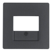 Berker Pièce centrale anthracite/satinée avec découpe TAE 10336086-1