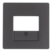 Berker Pièce centrale anthracite/satinée avec découpe TAE 10336086-3