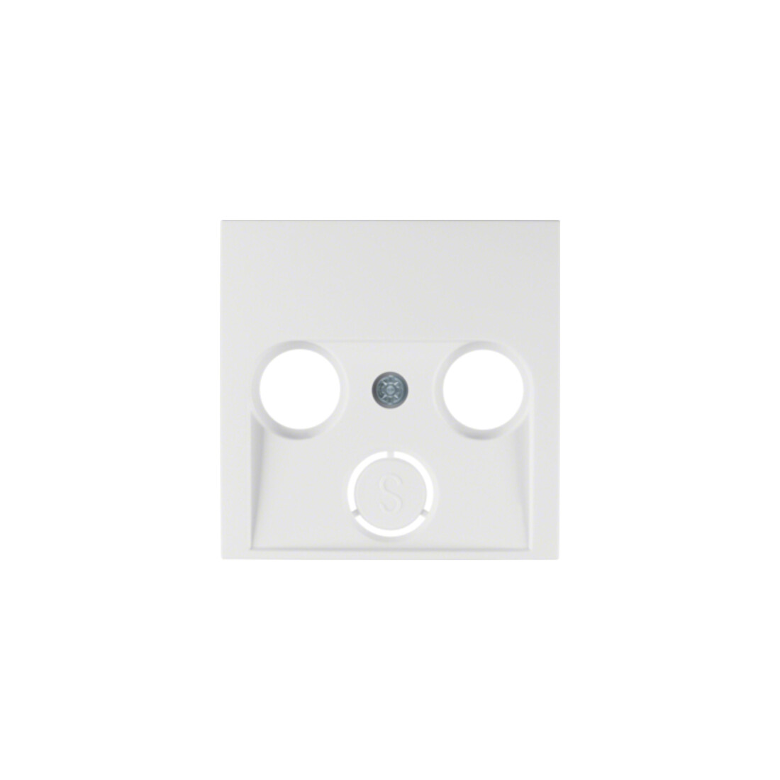 Berker Pièce centrale pour antenne/prise 12038989