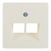 Berker Plaque centrale blanche pour prise ISDN 146902-3