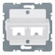 Berker Plaque centrale pour 1 ou 2 modules individuels 147209