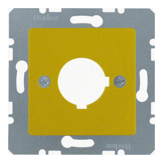 Berker Plaque centrale pour appareil de signalisation/commande 143207