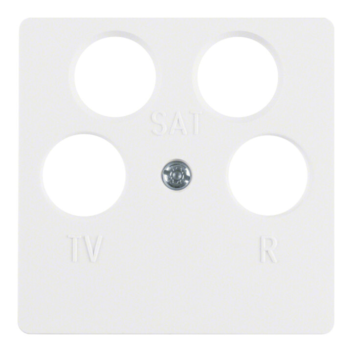 Berker Plaque centrale pws 4 trous 14841909