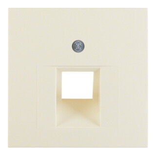 Berker Plaque centrale ws/gl pour prise UAE 14078982