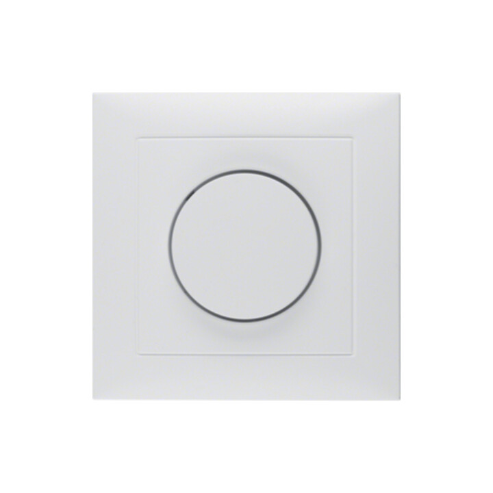 Berker Plaque de recouvrement pws avec bouton de réglage 11309909