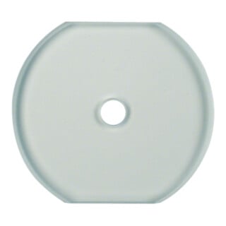 Berker Plaque en verre pour interrupteur rotatif/poussoir 1095