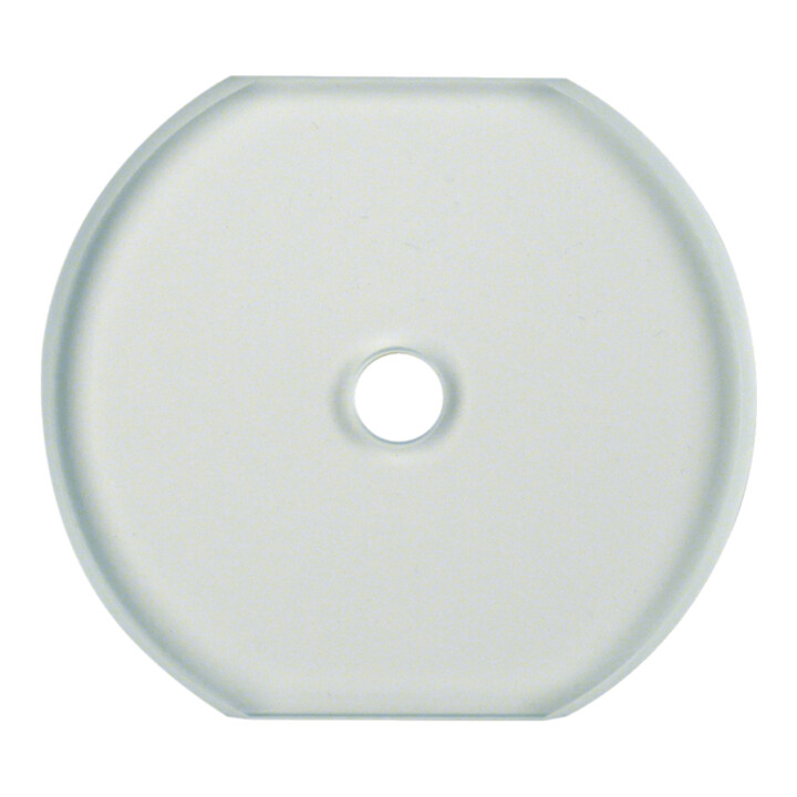 Berker Plaque en verre pour interrupteur rotatif/poussoir 1095