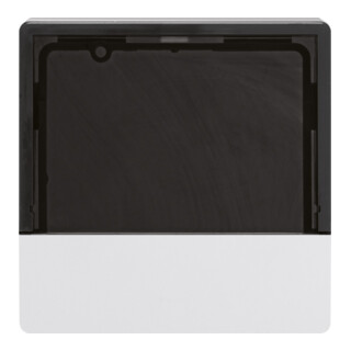 Berker Plaque pour KNX RTR/RC blanc polaire, velours 80960129