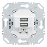 Berker Prise de charge USB 230V double 3A blanc polaire 260209-3