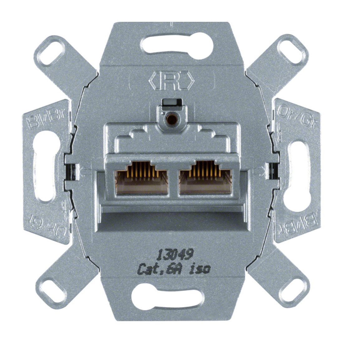 Berker Prise de connexion UAE 8/8 pôles blindée 4587