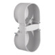 Berker Prise encastrée EB 2x prise grise 9191502