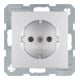 Berker Prise Schuko alu mat 47231404