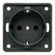 Berker Prise Schuko anthracite avec bornes à vis 941852505