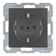 Berker Prise Schuko anthracite/mat 47231606-3
