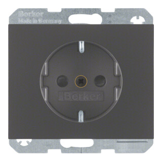 Berker Prise SCHUKO anthracite mat, laquée 47357006