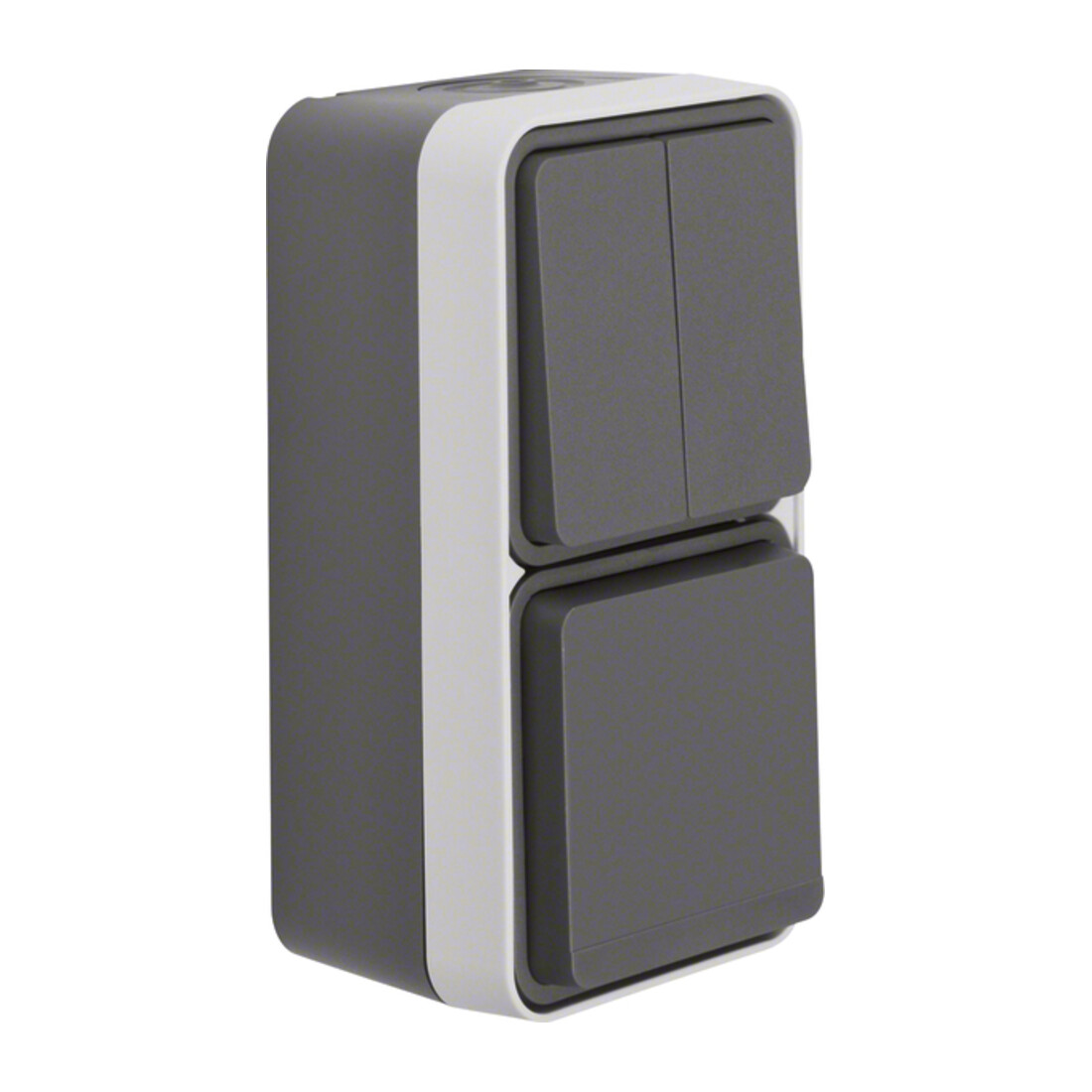Berker Prise SCHUKO combinée série gris clair 47903515