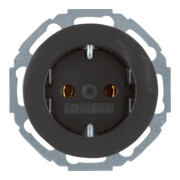 Berker Prise SCHUKO noir/gris 47452045-1