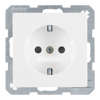 Berker Prise SCHUKO polar blanc mat 47236089