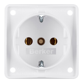 Berker Prise Schuko pws avec bornes à vis 941852502