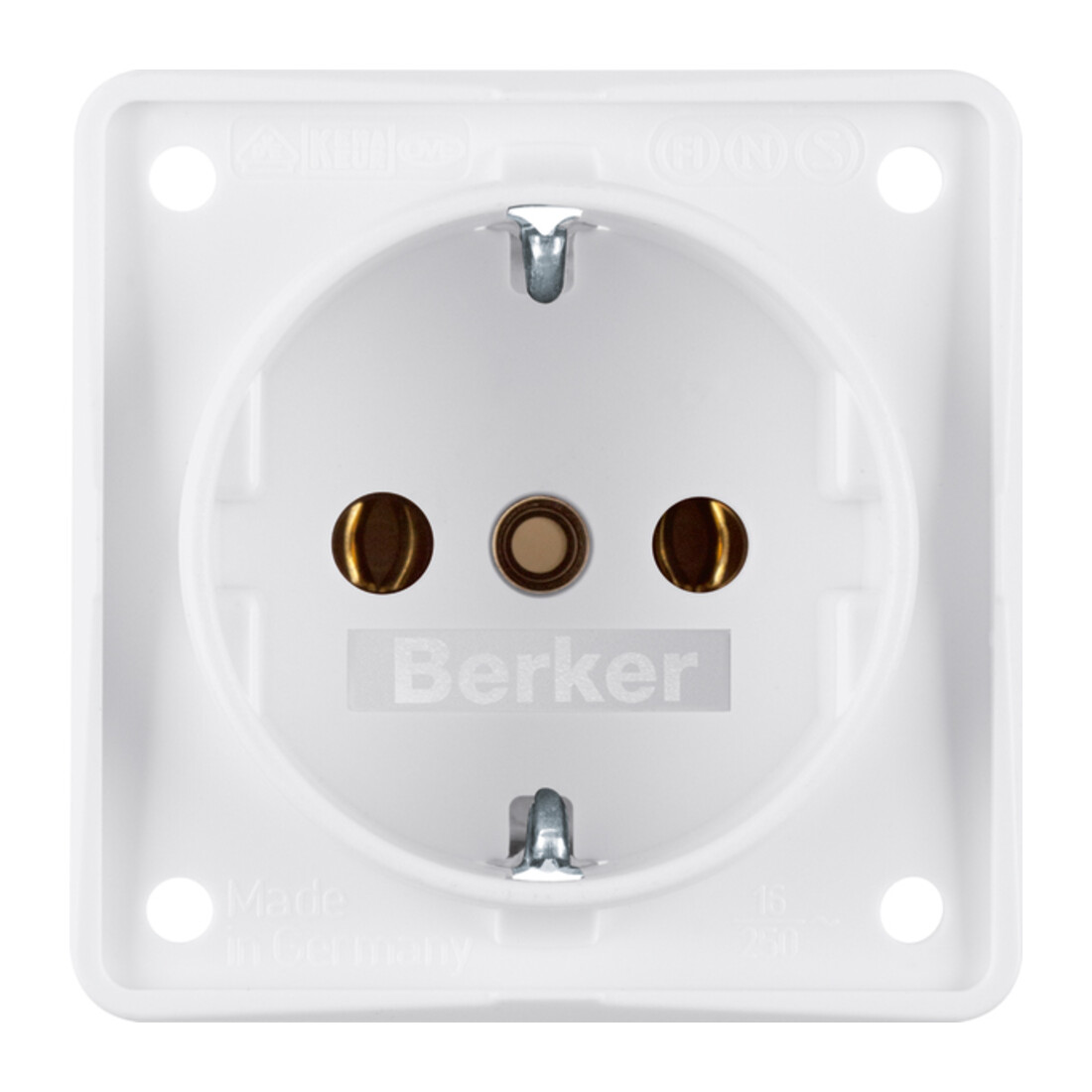Berker Prise Schuko pws avec bornes à vis 941852502