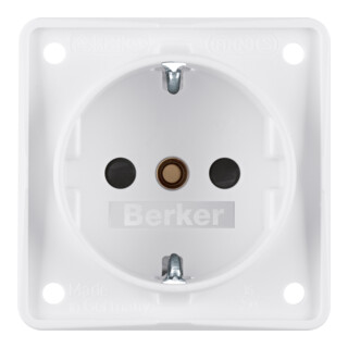 Berker Prise Schuko pws avec bornes à vis 941952502