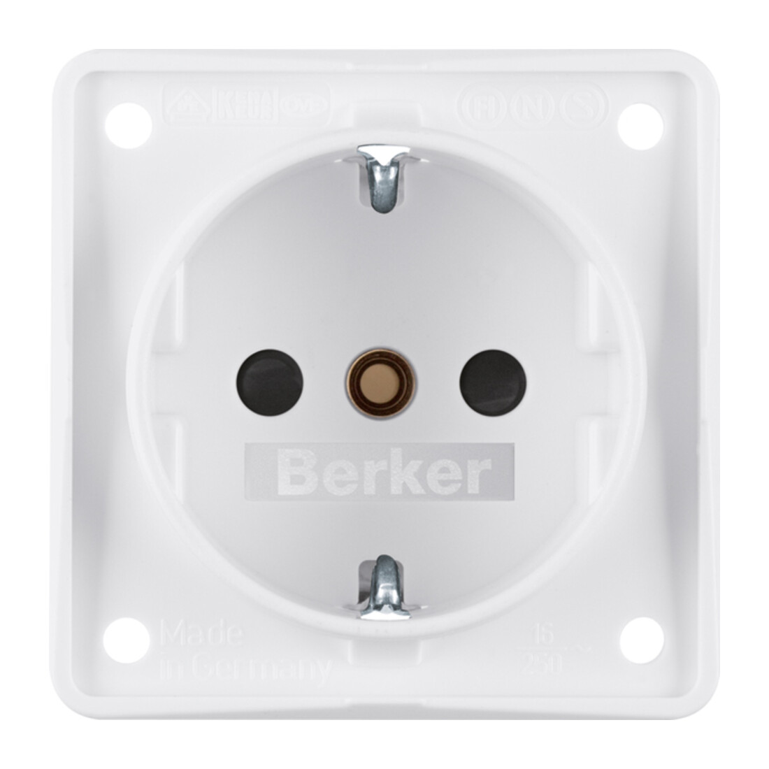 Berker Prise Schuko pws avec bornes à vis 941952502