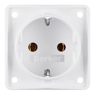 Berker Prise Schuko pws avec bornes de connexion 947782502