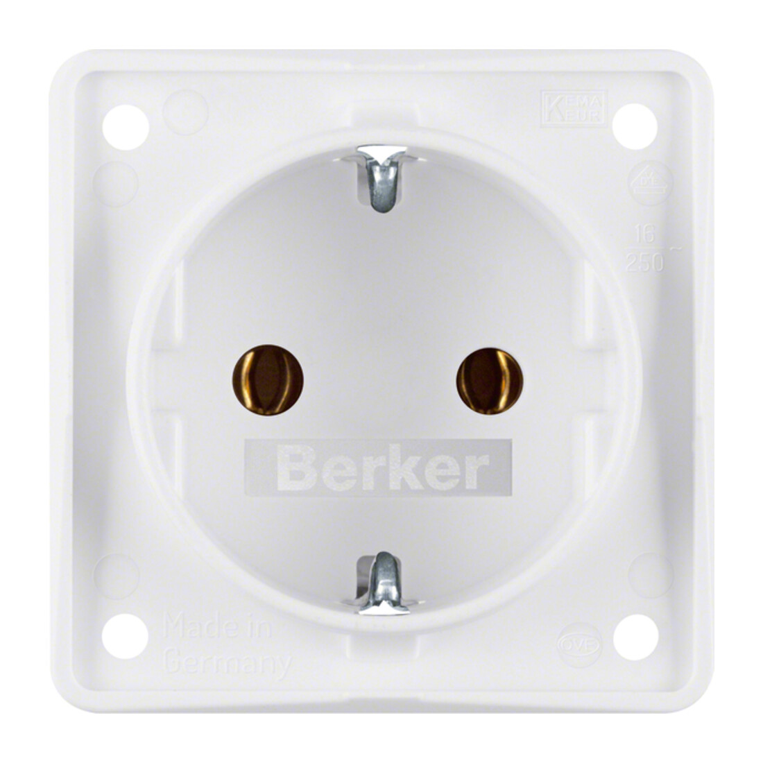 Berker Prise Schuko pws avec bornes de connexion 947782502
