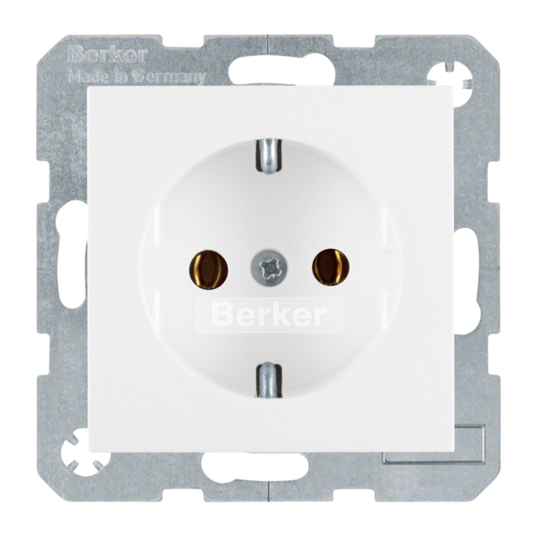 Berker Prise SCHUKO pws/gl avec bornes de connexion 47438989