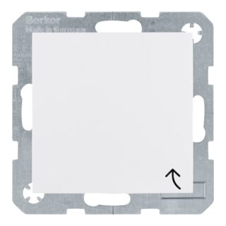 Berker Prise SCHUKO pws/gl avec couvercle rabattable 47518989
