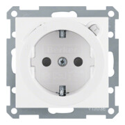 Berker Prise SCHUKO pws/gl avec disjoncteur différentiel 47088989-1