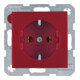 Berker Prise Schuko rouge 1 prise 47431912