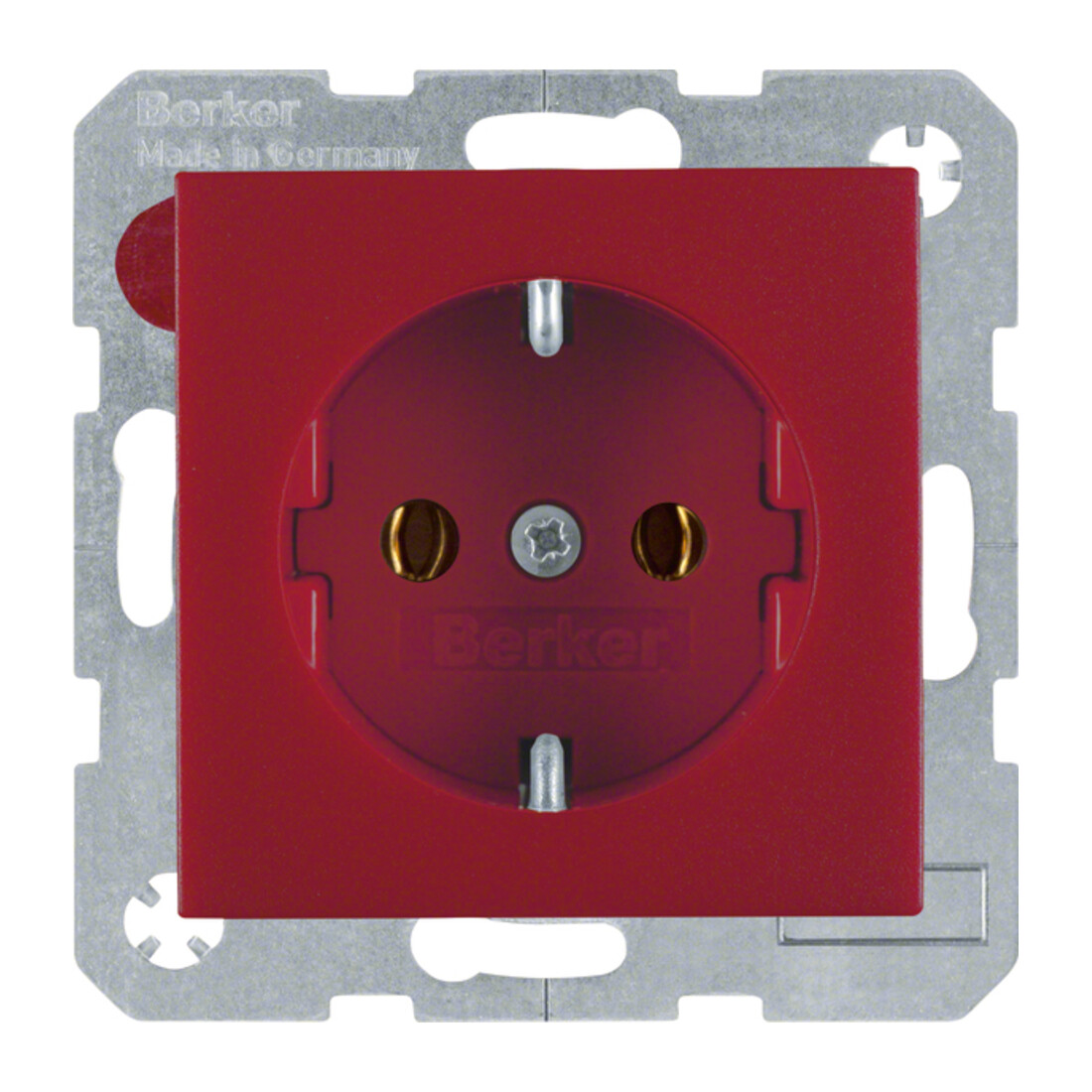 Berker Prise Schuko rouge 1 prise 47431912