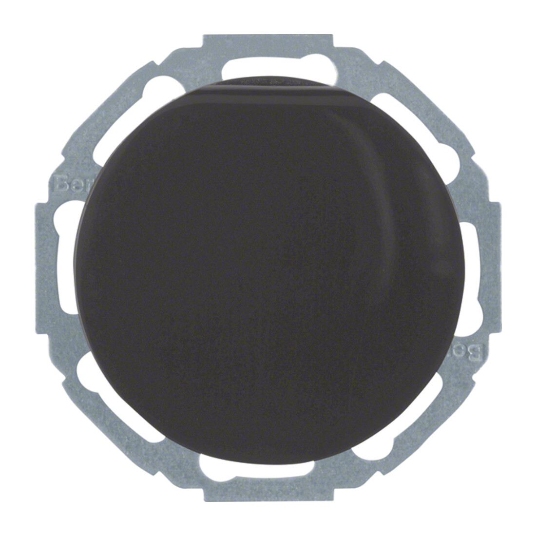 Berker Prise SCHUKO sw/gl avec couvercle rabattable 47442045