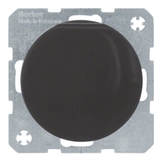 Berker Prise SCHUKO sw/gl avec couvercle rabattable 47512045