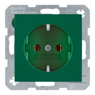 Berker Prise SCHUKO vert/jaune 47438913
