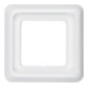 Berker Rahmen 1f.pws/gl mit Dichtung IP44 132809