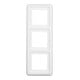 Berker Rahmen 3f.pws/gl mit Dichtung IP44 133009