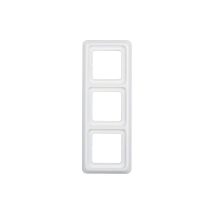 Berker Rahmen 3f.pws/gl mit Dichtung IP44 133009