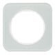 Berker Rahmen Glas/pows 1fach, rund 10112109