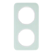 Berker Rahmen Glas/pows 2fach 10122109-3