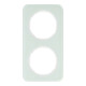 Berker Rahmen Glas/pows 2fach 10122109